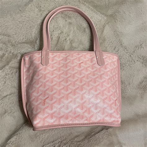 goyard pink tote mini|Goyard backpack mini.